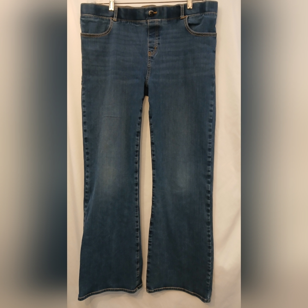Betabrand Yoga Denim Jeans | XL Regular